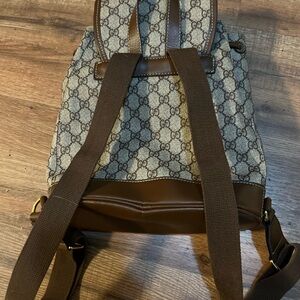 Elegant Designer Brown and Cream women’s Backpack